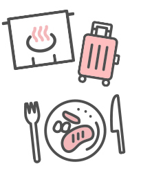 治療開始前にみんなで美味しいものを食べにいったり